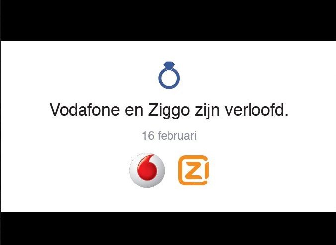 Discriminatie op grond van geslacht Onhandig kogel Fusiepartners Ziggo en Vodafone azen op content - Candid.News